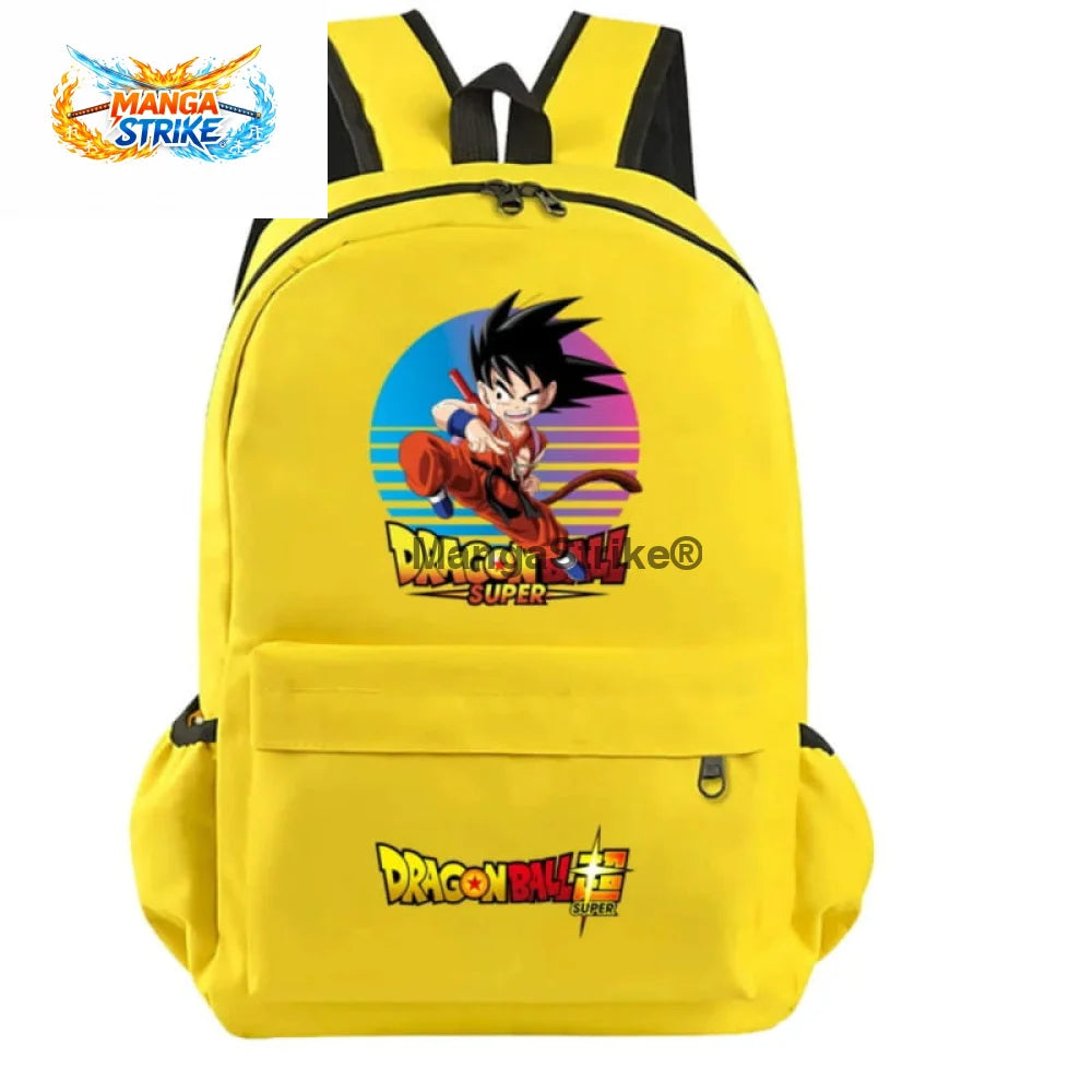 Cartable Dragon Ball Z - Son Goku DBS Jaune