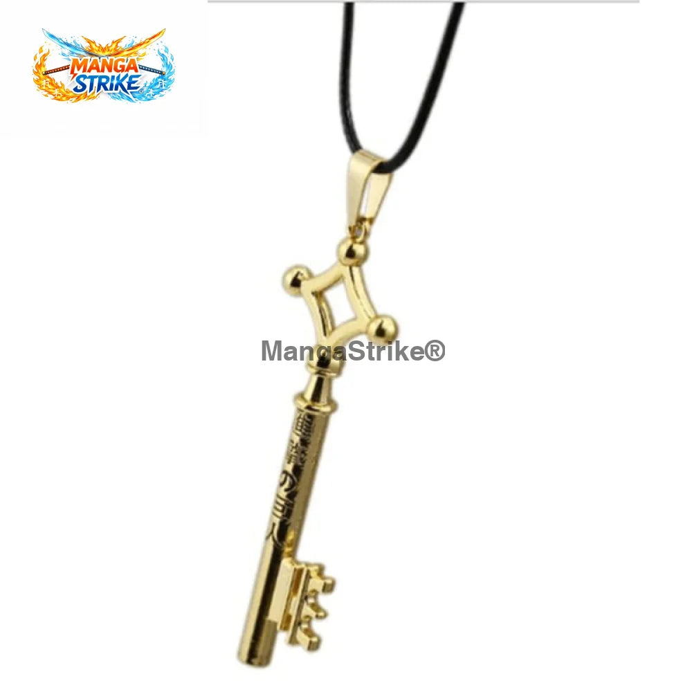 Collier Attaque des Titans - Clé d’Eren Dorée - bijoux
