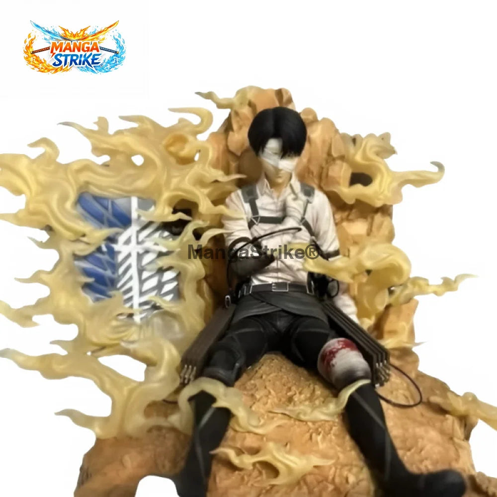 Figurine Attaque des Titans - Livaï Blessé - Livaï ’Survie’ - figurine