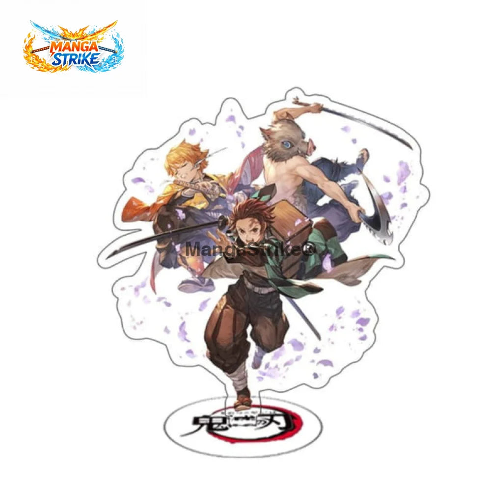 Figurine Demon Slayer - Acrylique Tanjiro & co - Tanjiro &