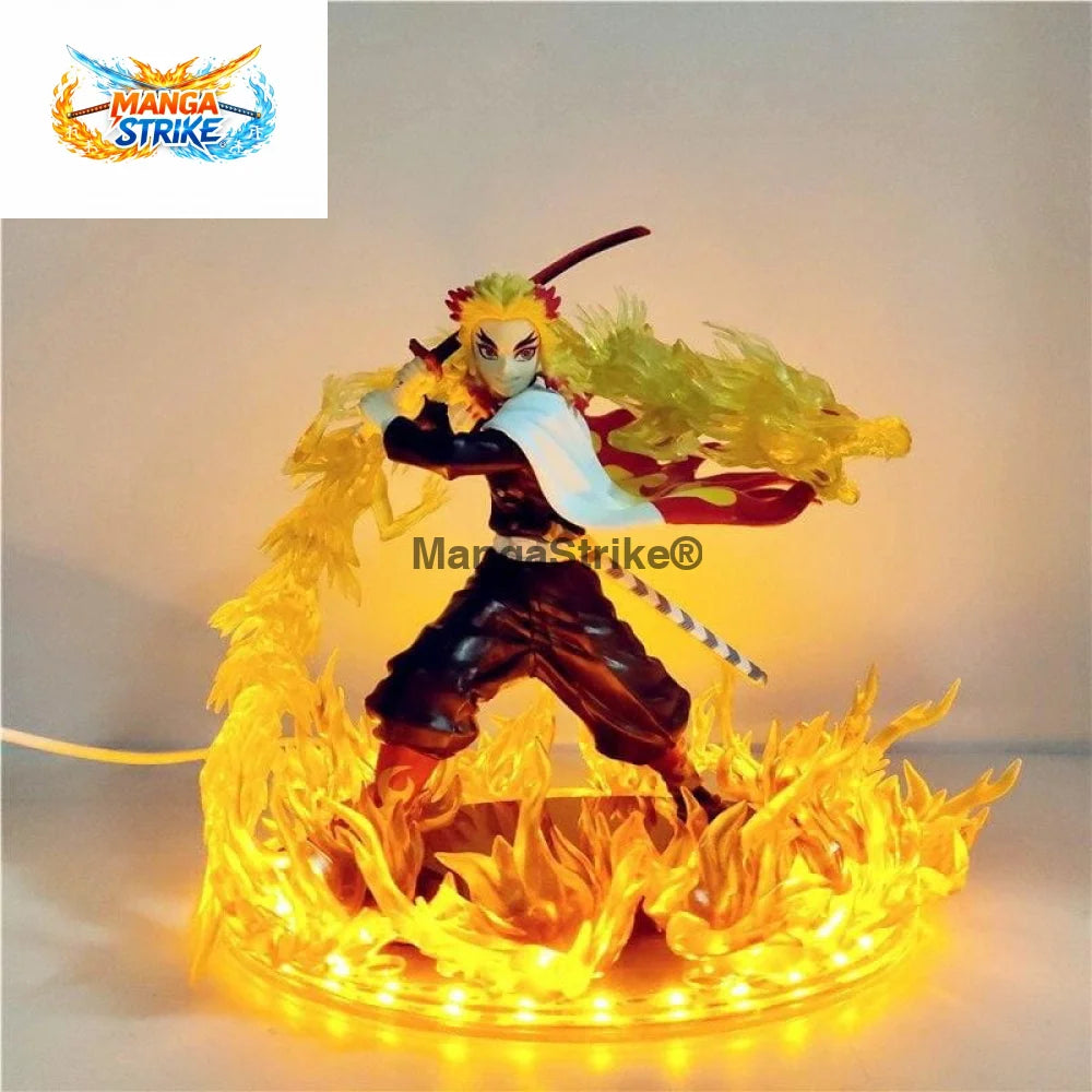 Figurine Demon Slayer - Rengoku Kyojuro LED - Rengoku Kyojuro LED - figurine