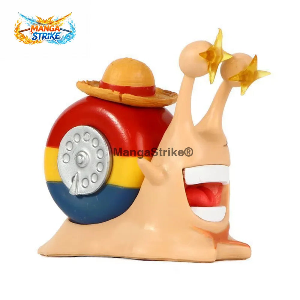 Figurine One Piece - Escargophone Luffy - figurine
