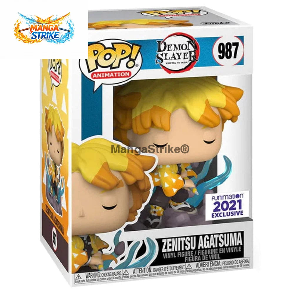 Figurine POP Demon Slayer - Zenitsu ’Thunderclap’ - Zenitsu