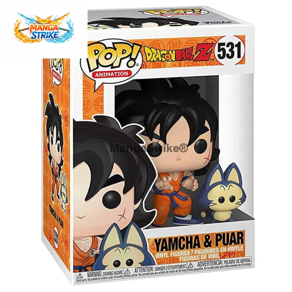 Figurine POP Dragon Ball Z - Yamcha et Plume - Yamcha et Plume