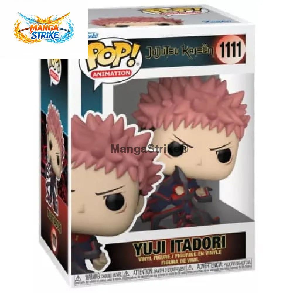 Figurine POP Jujutsu Kaisen - Yuji ’Black Flash’ - Itadori Yuji