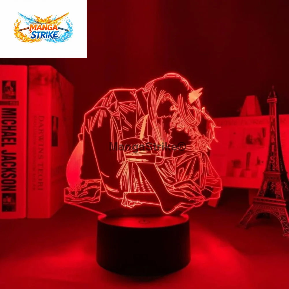 Lampe Chainsaw Man - LED Denji x Power - Pochita x Denji
