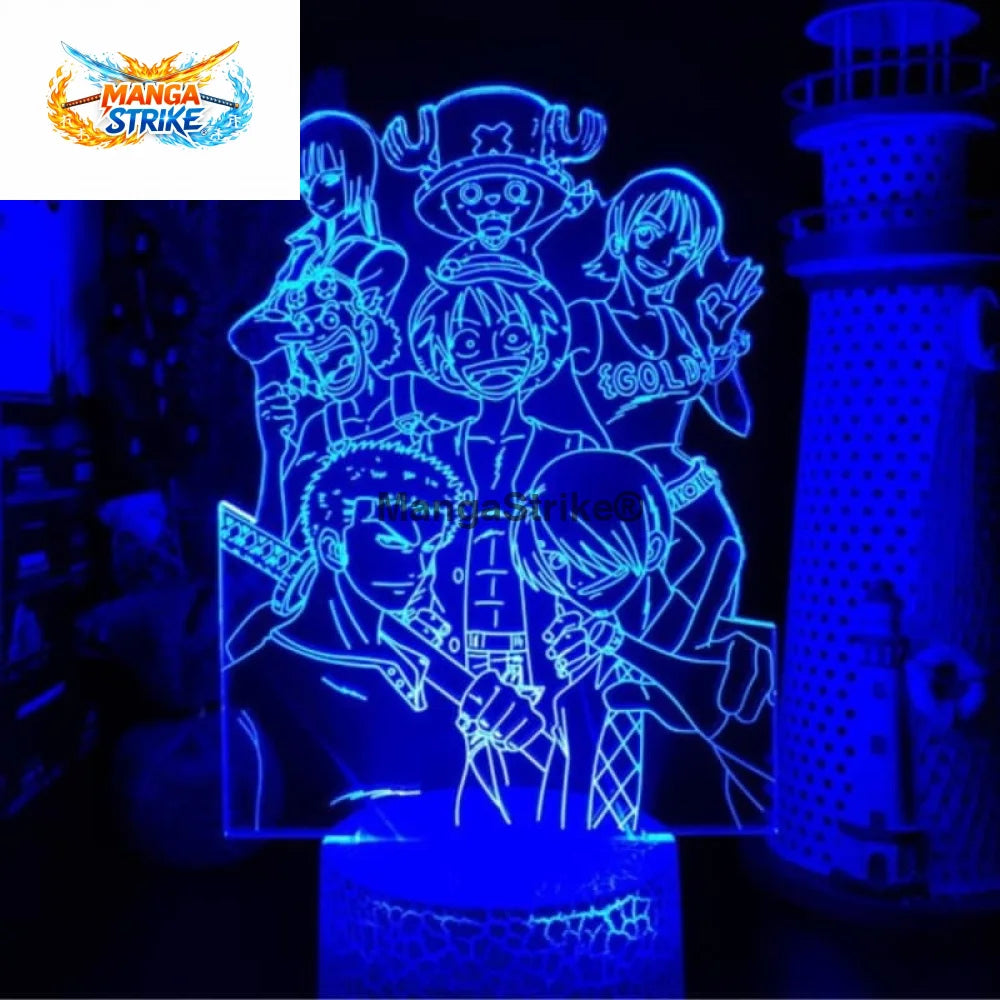 Lampe One Piece - Led Equipage des Mugiwaras - Mugiwara