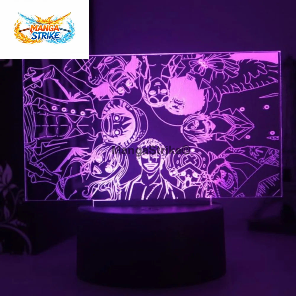 Lampe One Piece - Led Equipage Mugiwara - Mugiwara