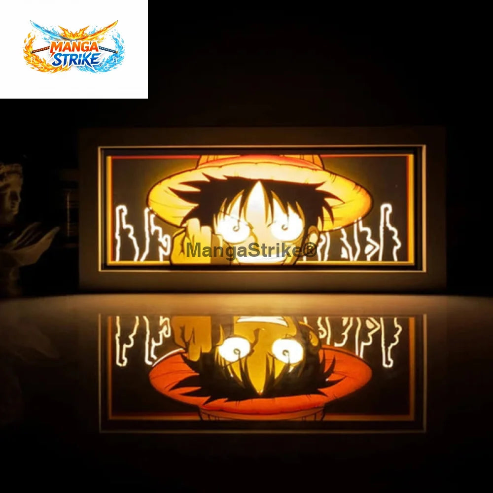 Lampe One Piece - veilleuse 3D Monkey D. Luffy