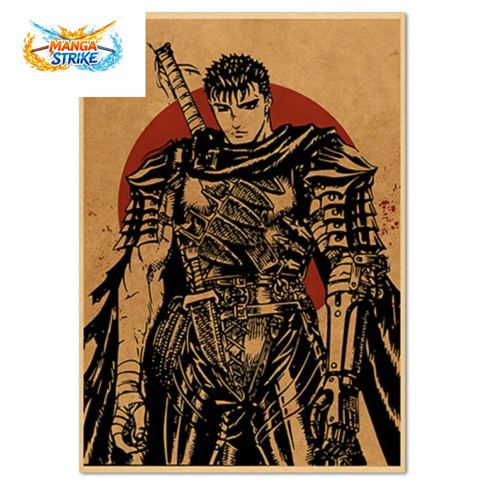 Poster Berserk - Chevalier Guts