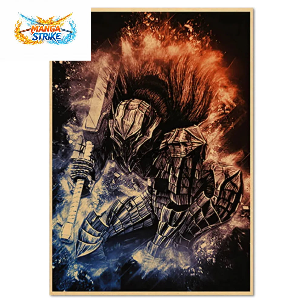Poster Berserk - Guts ’The Dark Knight’