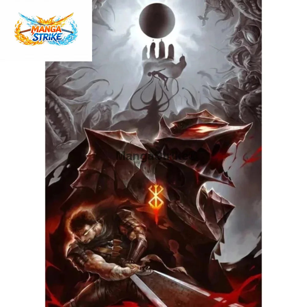 Poster Berserk - Guts vs God Hands