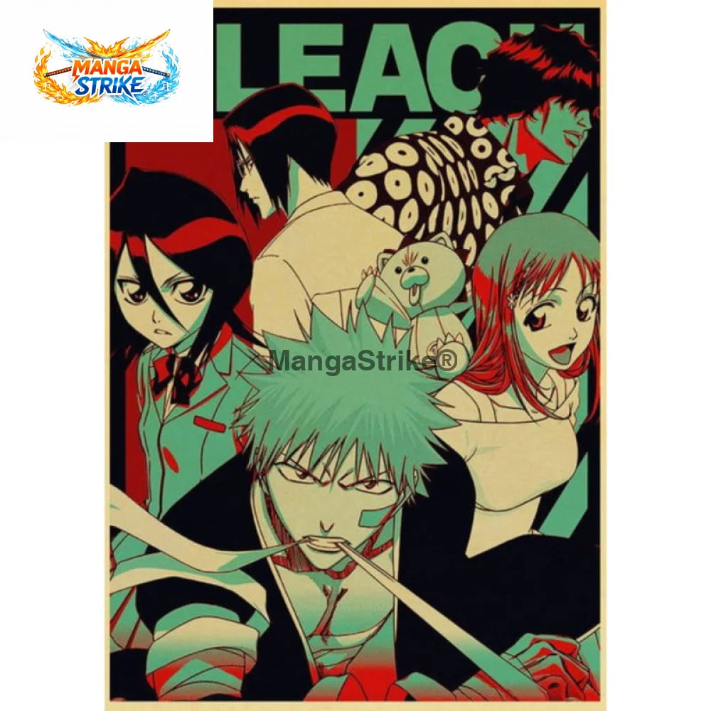 Poster Bleach - Equipe Ichigo - Equipe Ichigo