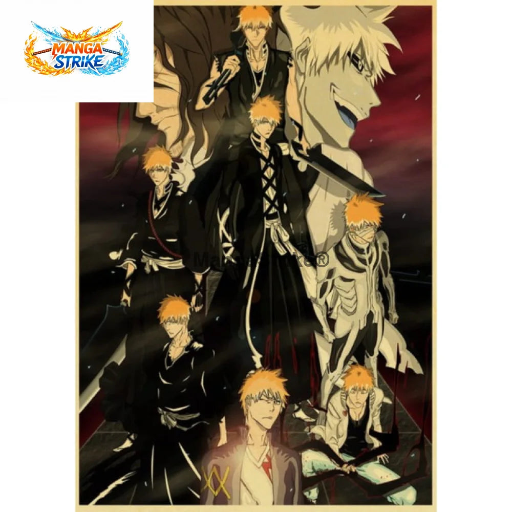 Poster Bleach - Ichigo ’Origins’ - Ichigo ’Evolution’