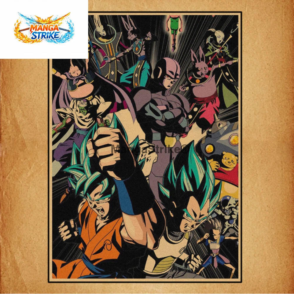 Poster Dragon Ball Z - ’Multiverse’ - Tournoi du Pouvoir