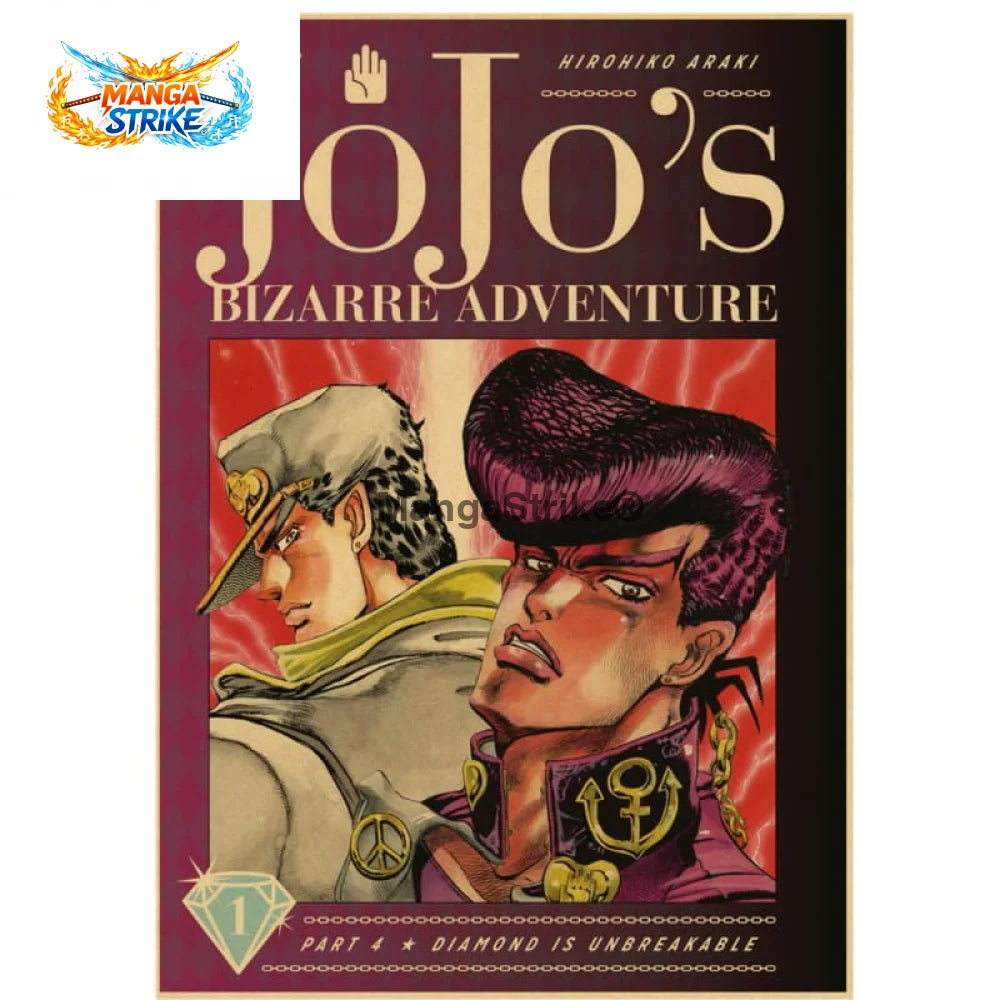 Poster Jojo’s Bizarre Adventure - Josuke Higashikata - Josuke Higashikata