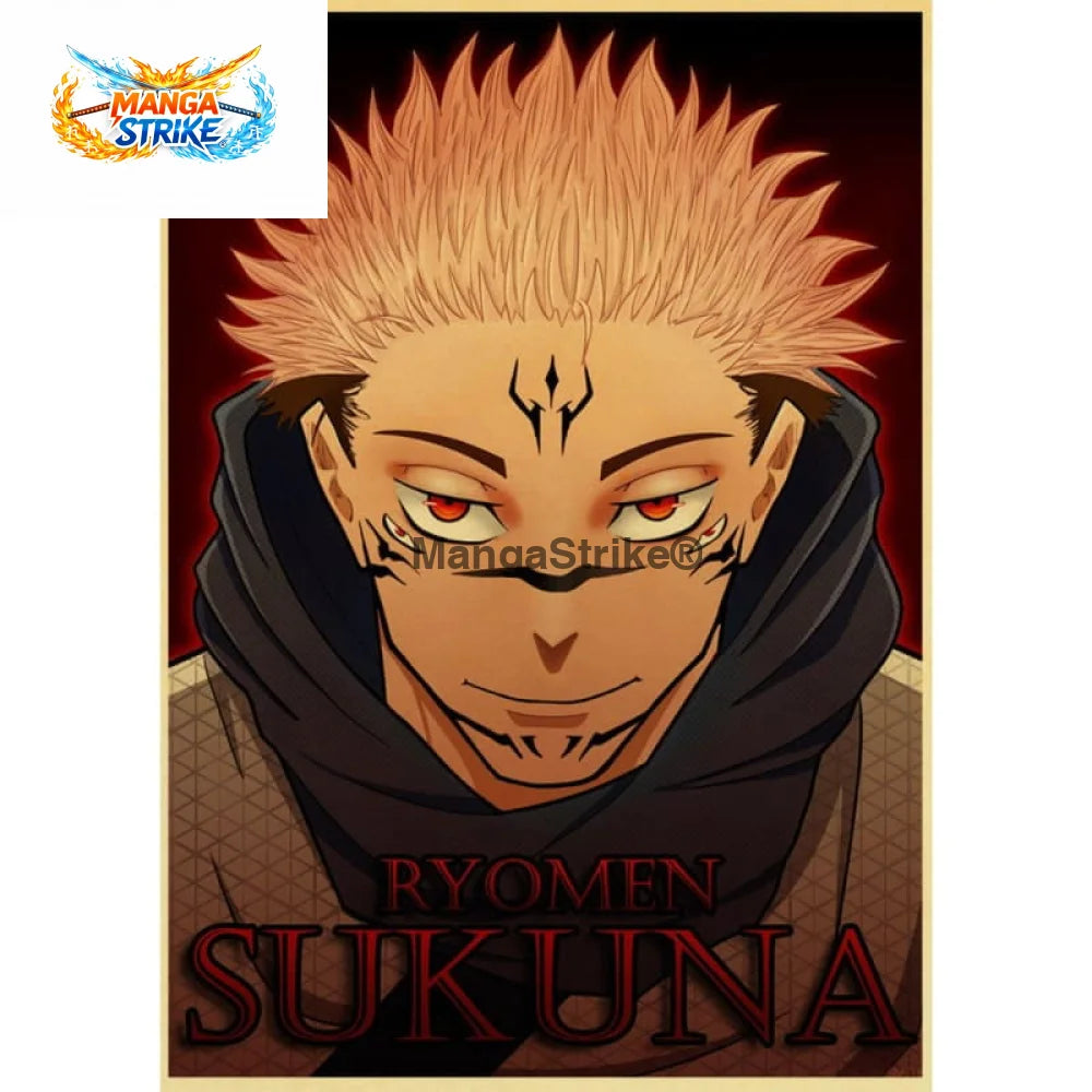 Poster Jujutsu Kaisen - Ryomen Sukuna - Ryomen Sukuna
