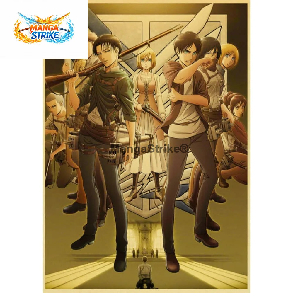 Poster L’Attaque des Titans - Bataillon d’Exploration Saison 2 - Bataillon d’exploration Saison 2