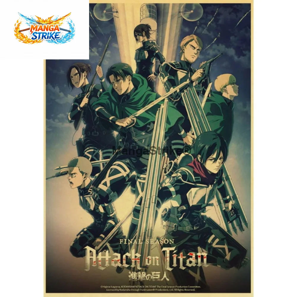 Poster L’Attaque des Titans - Saison Final Partie I - Saison Final Partie I
