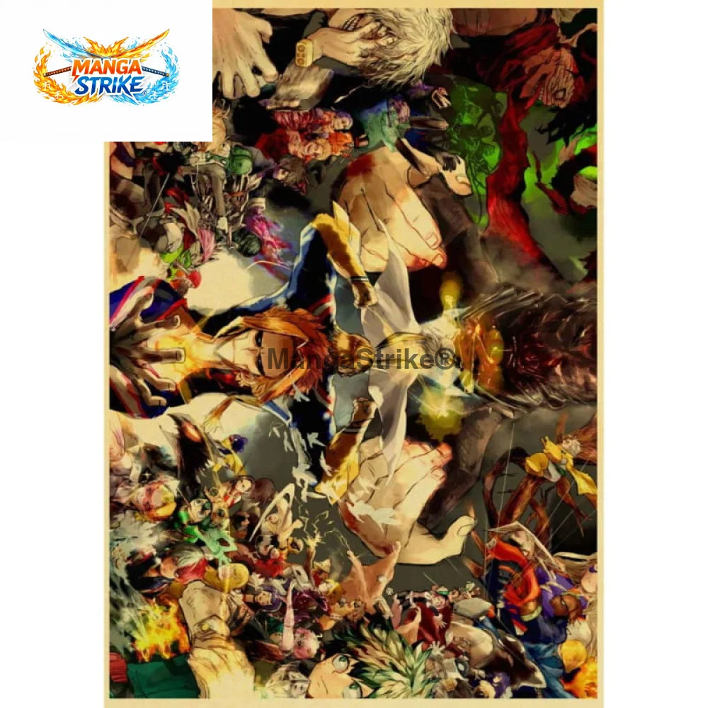 Poster My Hero Academia - All Star - MHA All Star