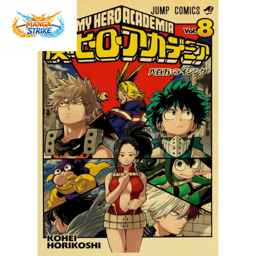 Poster My Hero Academia - MHA: Volume 8 - Volume 8