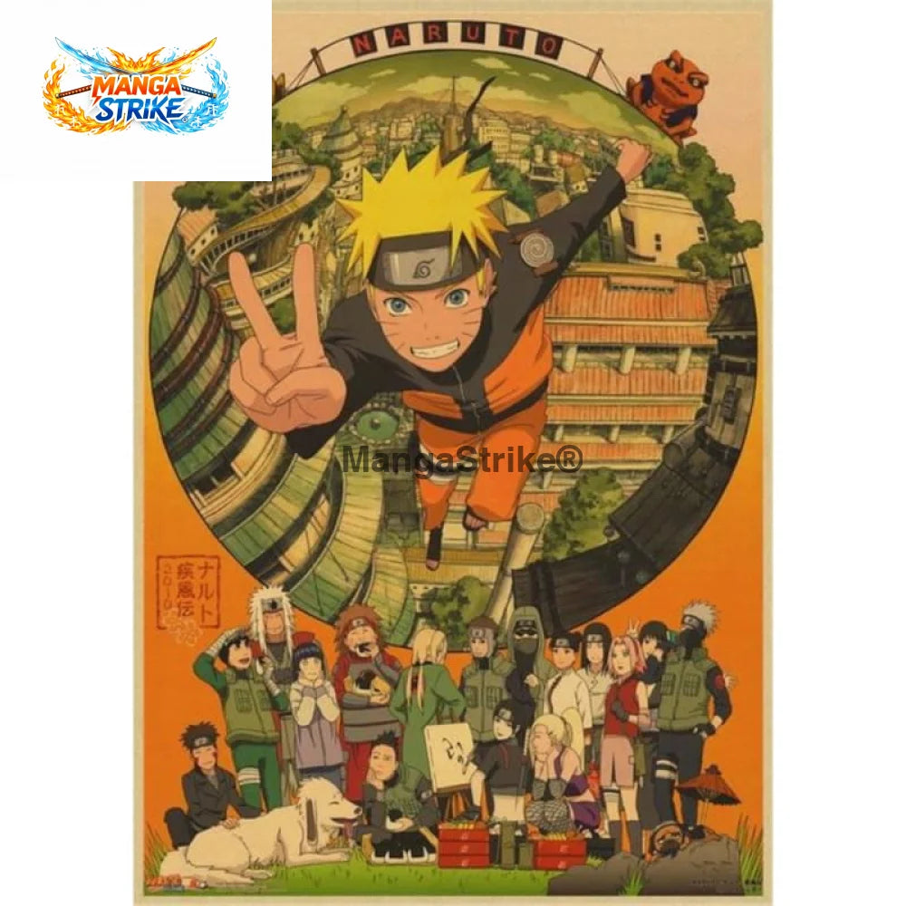 Poster Naruto - Konoha Family - Poster Konoha Family