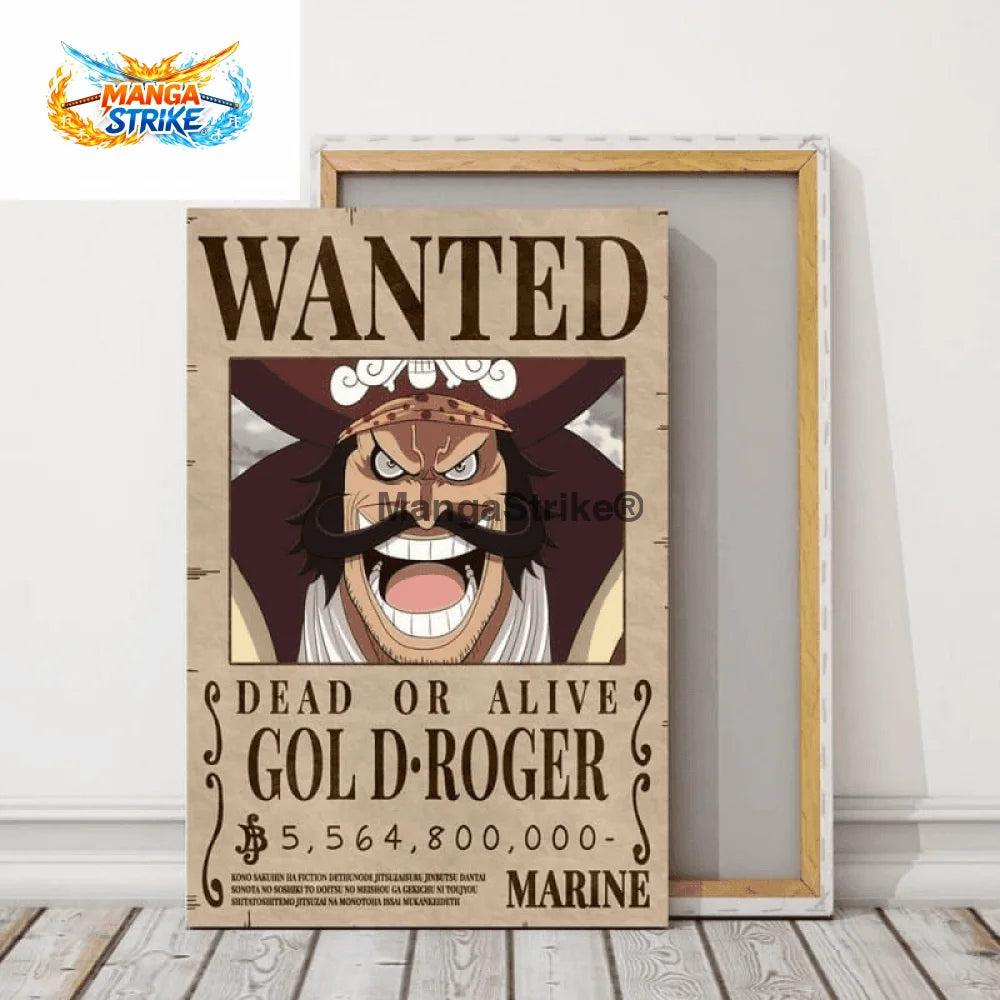Poster One Piece - Wanted Gol D. Roger - Gol D.Roger - bijoux
