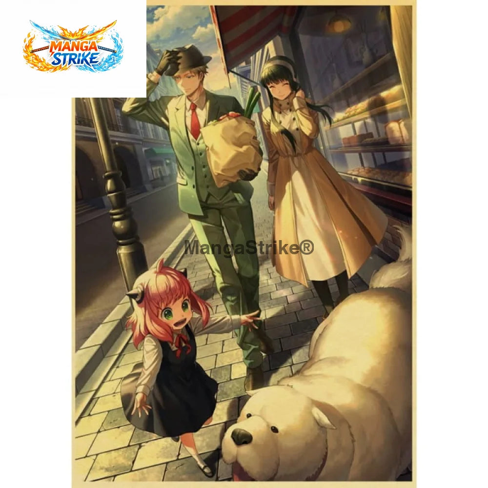 Poster Spy x Family - Forger Family - Poster Forger Family