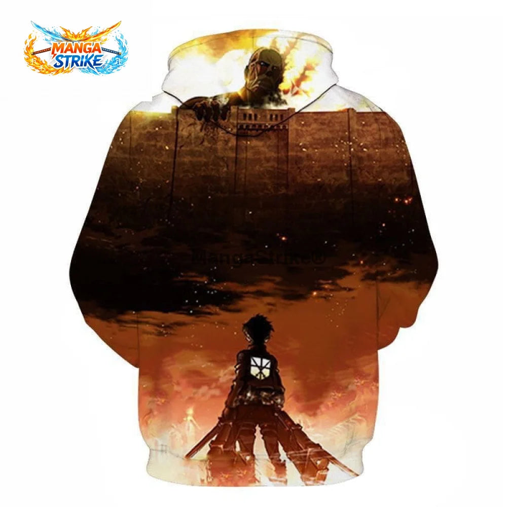 Pull Attaque des Titans - Eren ’Chute du mur Maria’
