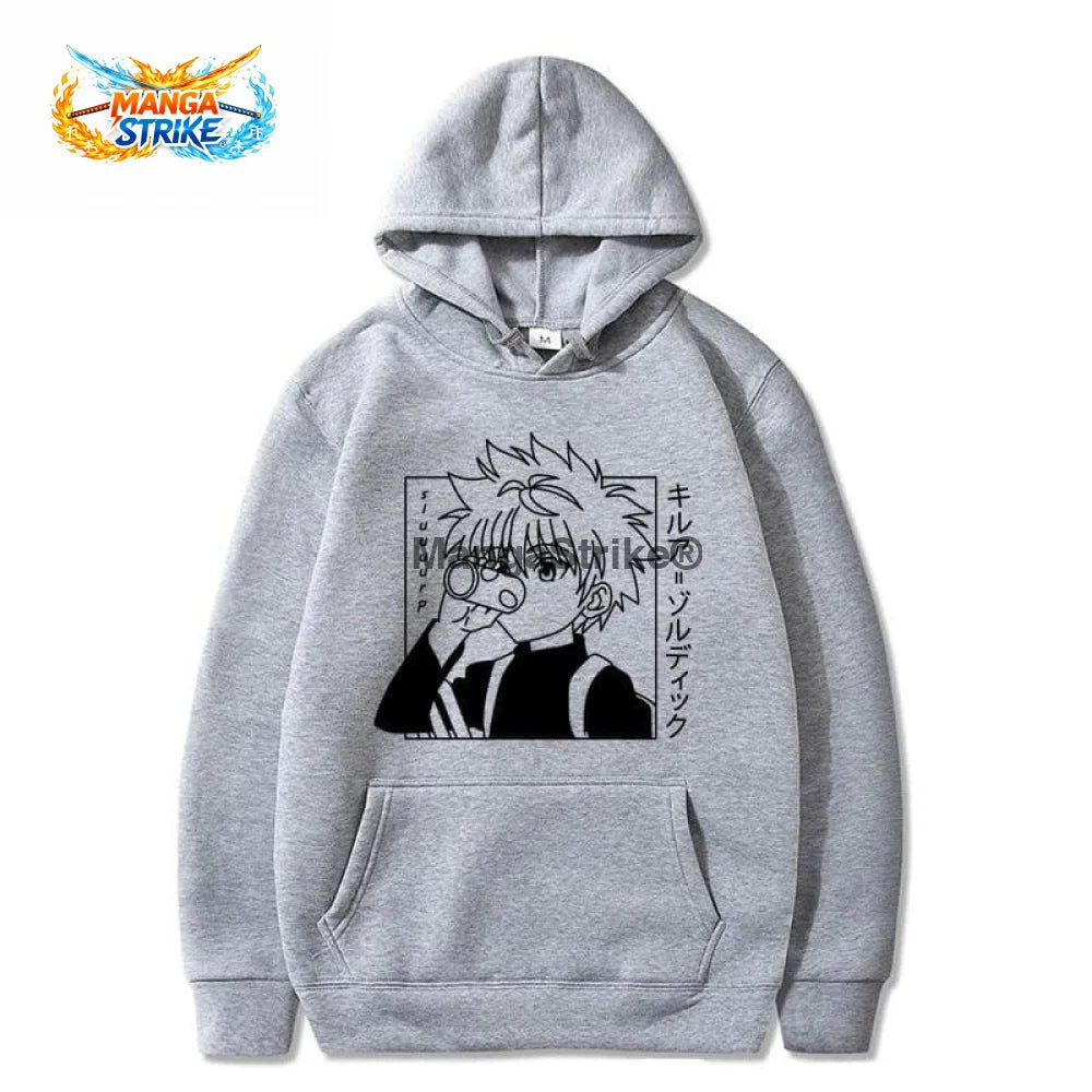Pull Hunter x Hunter - Kirua - Gris / XS - pull