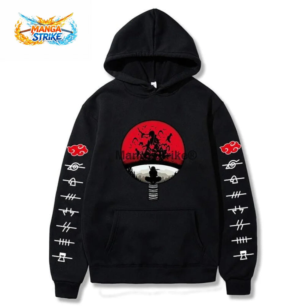 Pull Naruto - Uchiwa - Noir / XS
