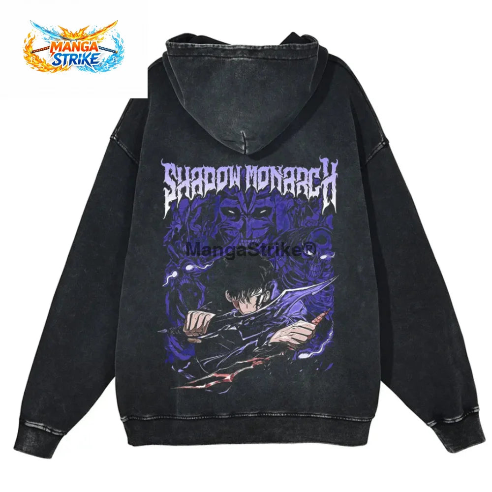 Pull Solo Leveling - Monarque des Ombres - XS