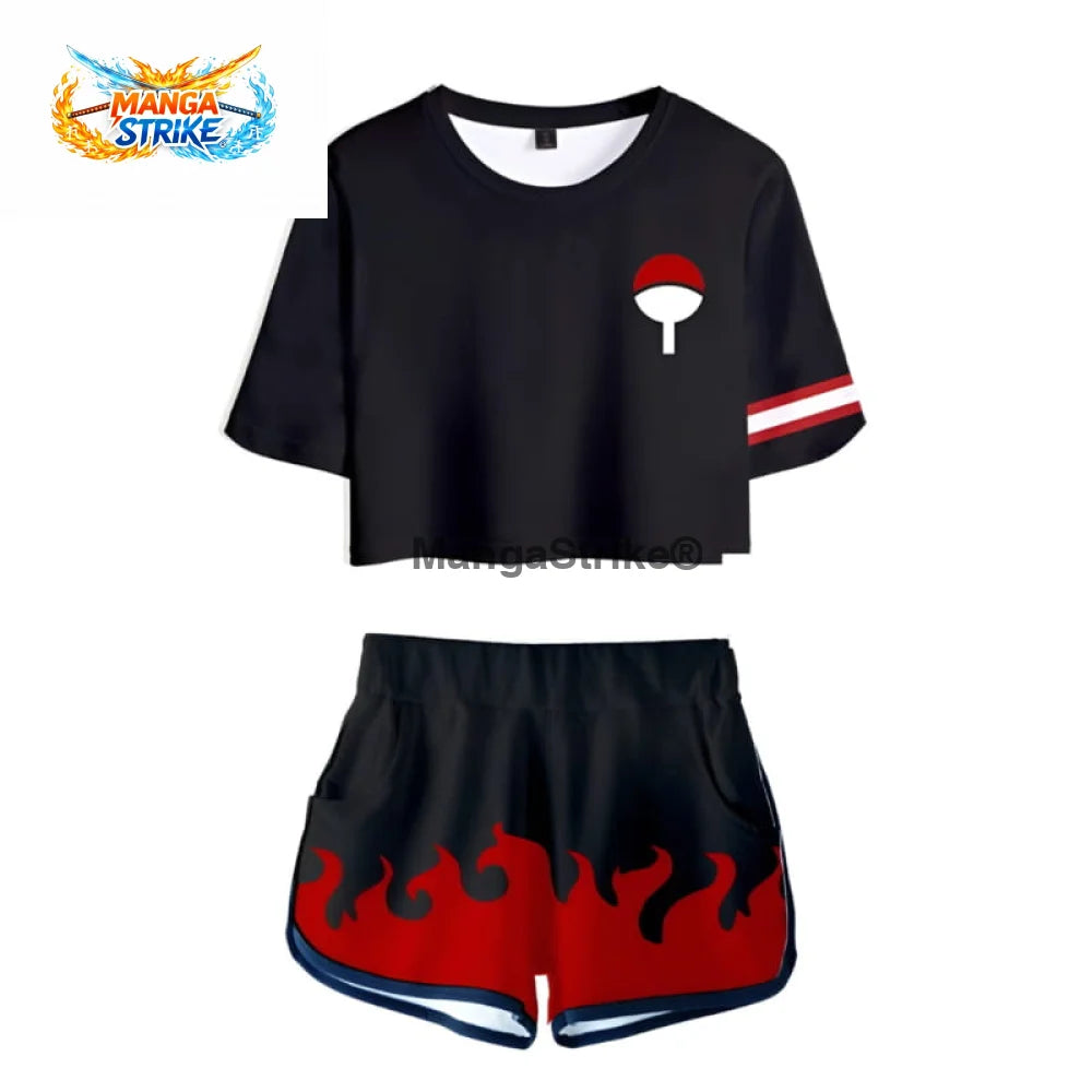 Pyjama Naruto - Femme Clan Uchiwa - XS
