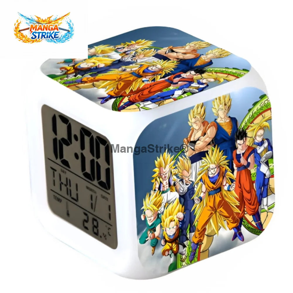 Réveil Dragon Ball Z - Goku et Fils - Goku et Fils