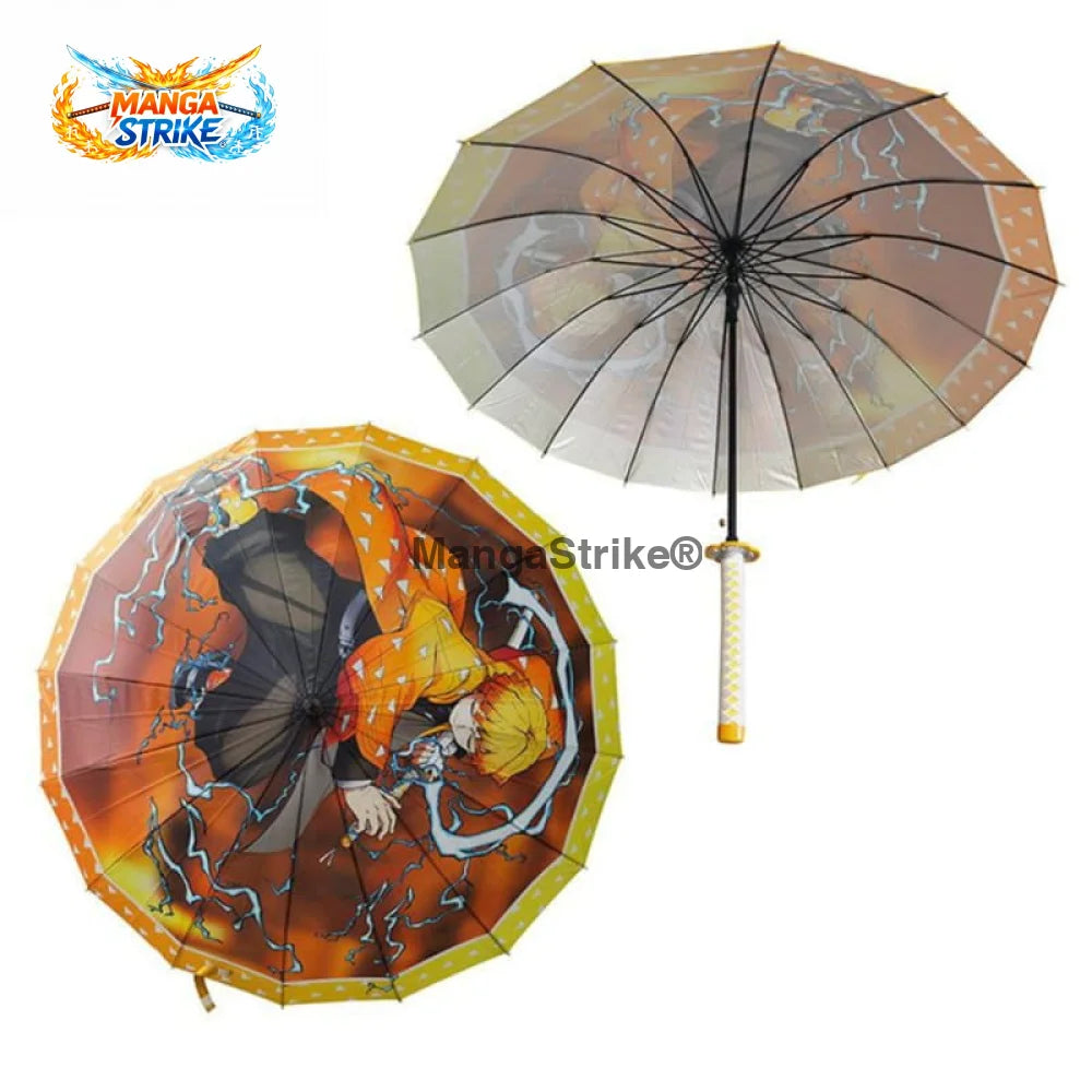 Sabre Demon Slayer - Parapluie Zenitsu - Parapluie Kyojuro Rengoku - Katana