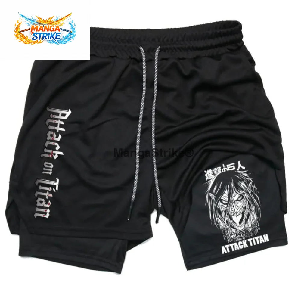 Short Attaque des Titans - Le Titan Assaillant - XS