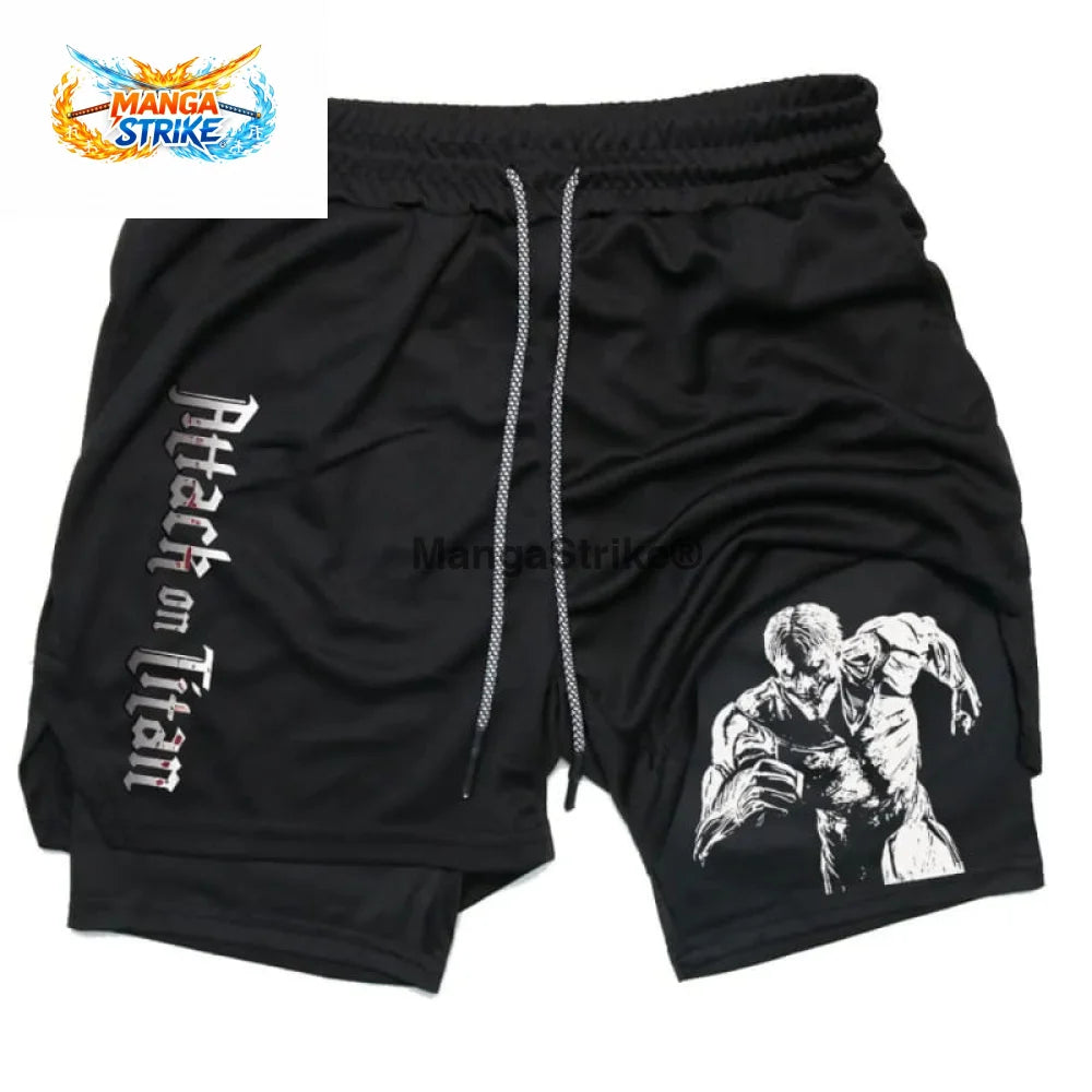 Short Attaque des Titans - Le Titan Cuirassé - XS