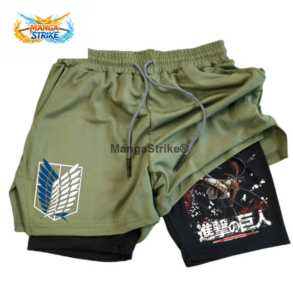 Short Attaque des Titans - Mikasa Ackerman - XS