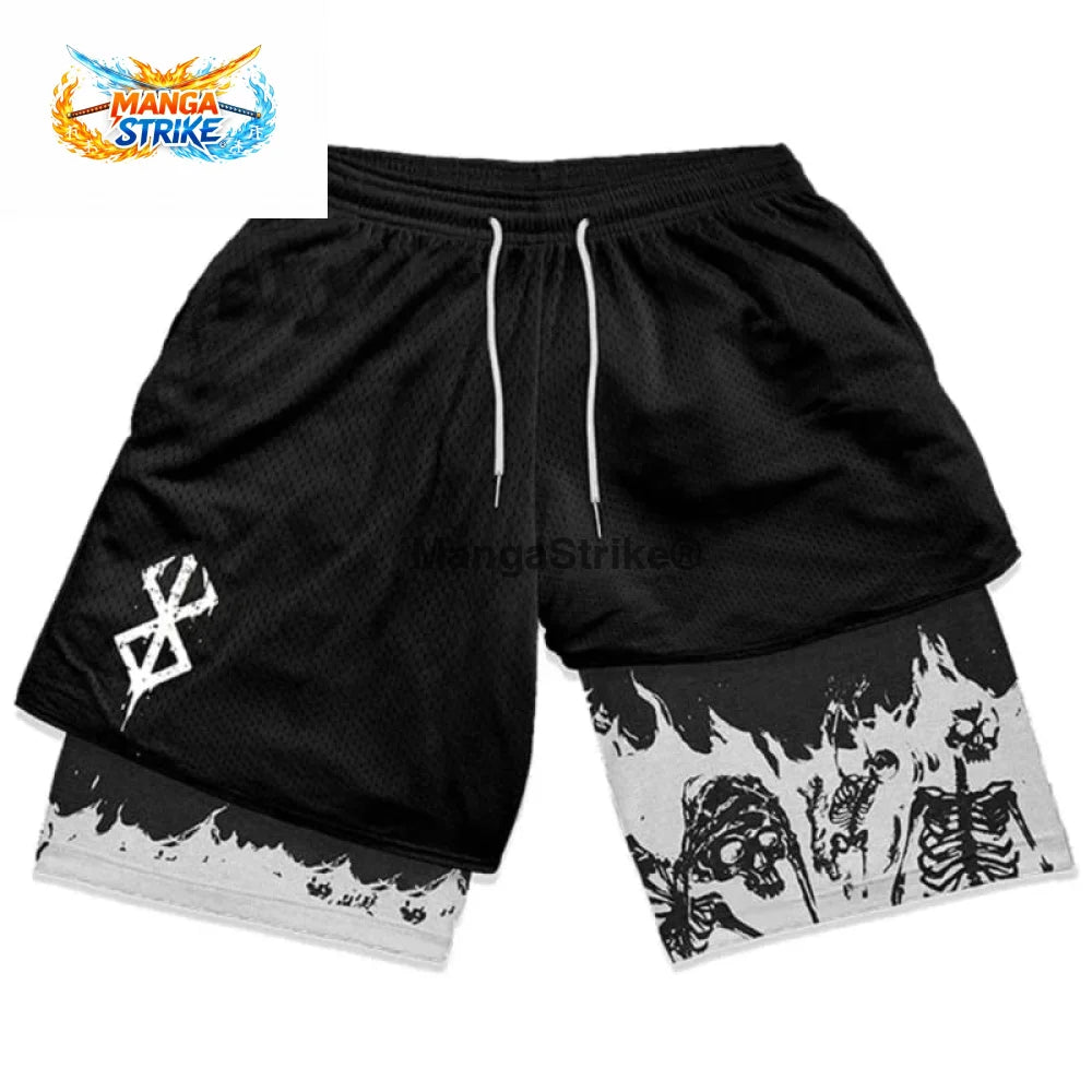 Short Berserk - Squelettes - XS