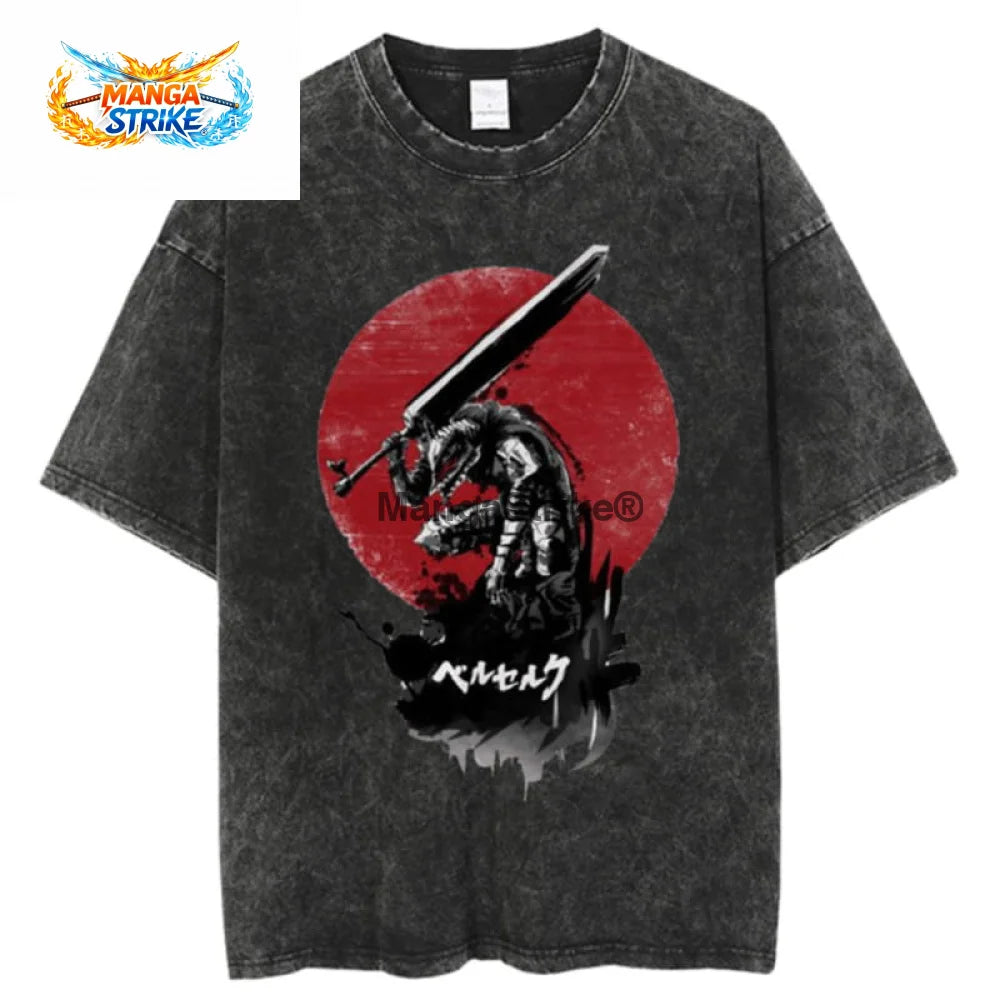 T-Shirt Berserk - Guts ’Crimson’ - XS