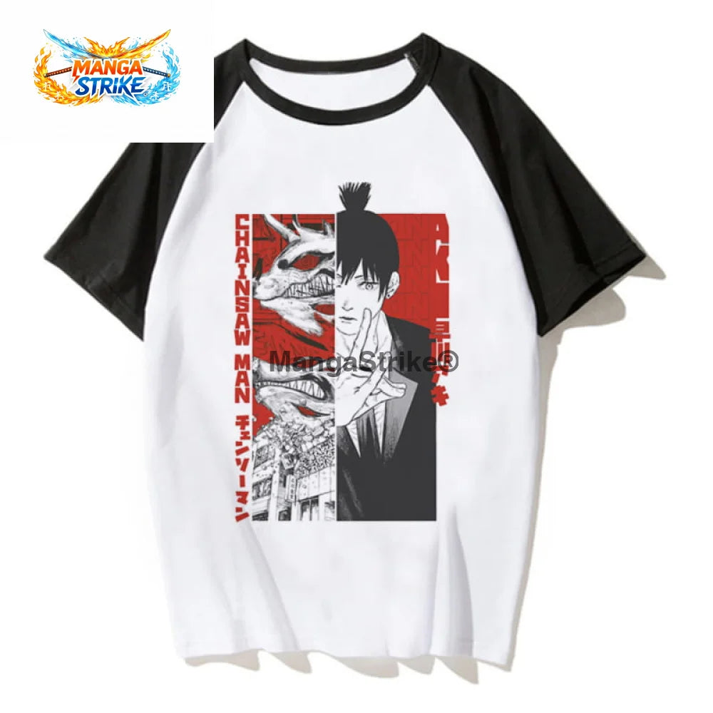 T-Shirt Chainsaw Man - Aki ’Curse’ - XS