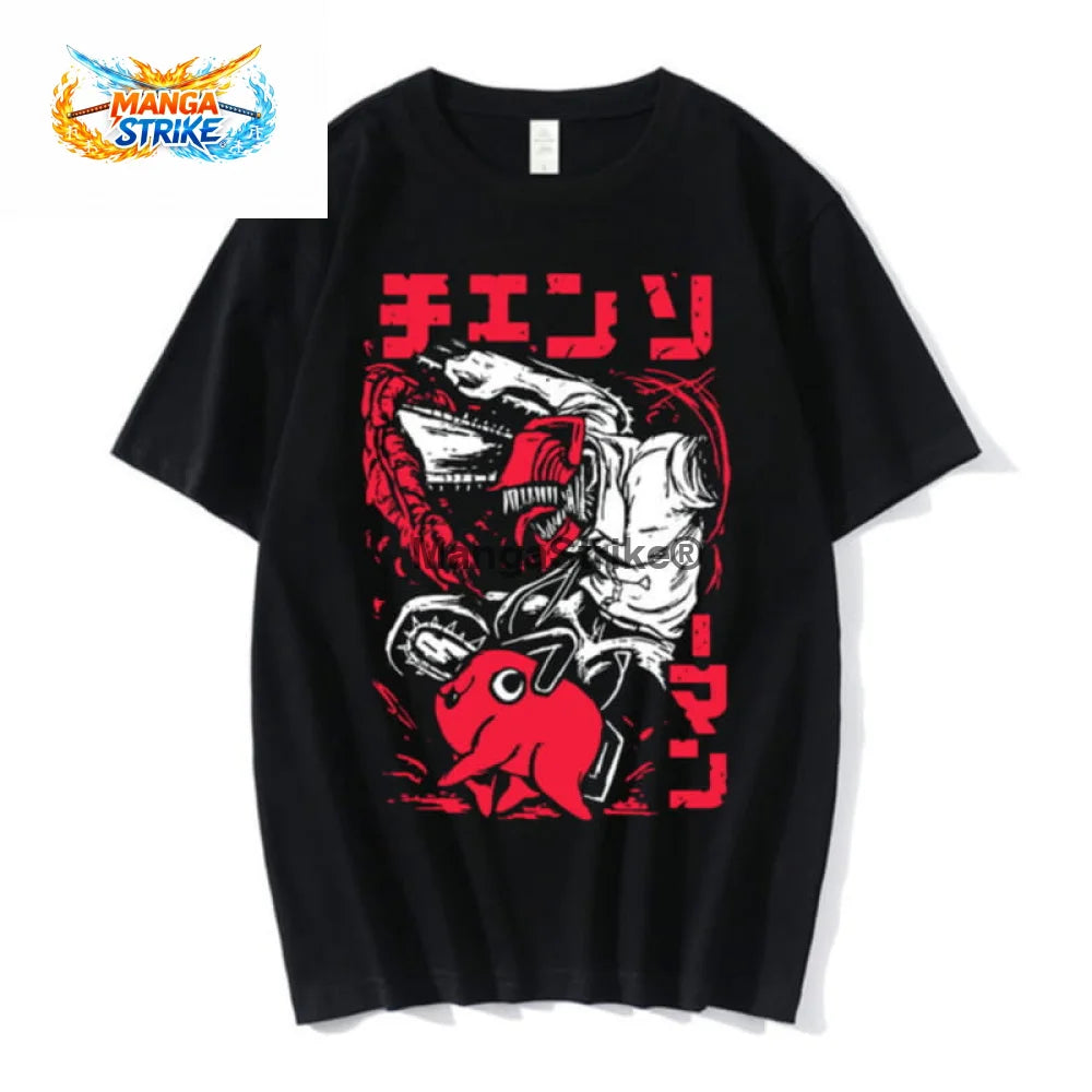 T-Shirt Chainsaw Man - Denji ’Pochi’ - XS