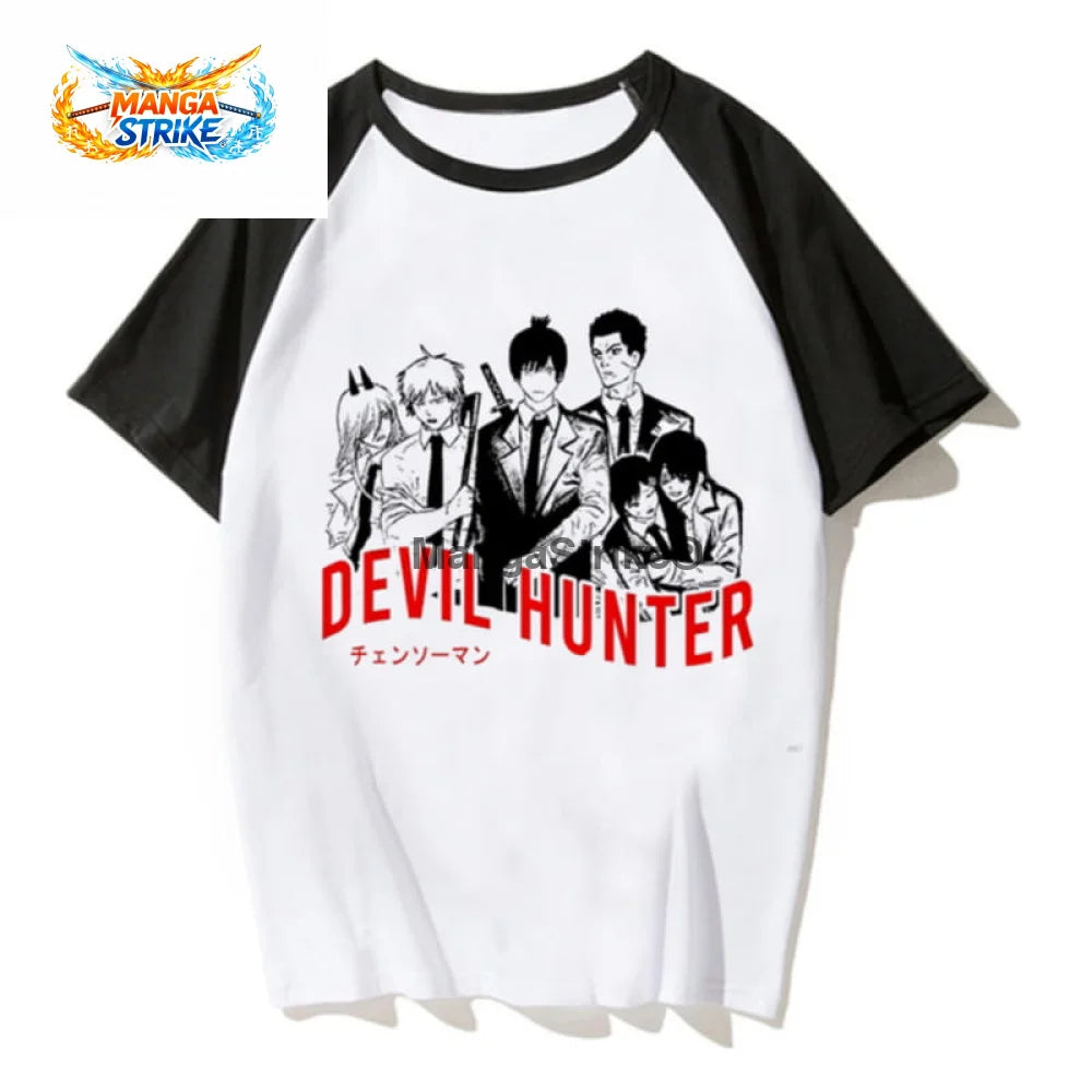T-Shirt Chainsaw Man - Devil Hunters - XS