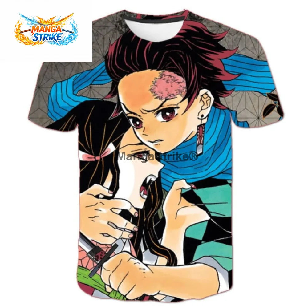 T-Shirt Demon Slayer - Brotherhood - XS