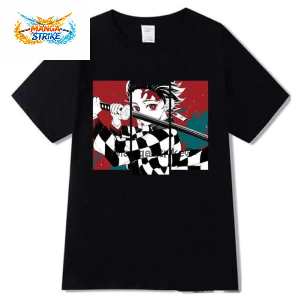 T-Shirt Demon Slayer - Tanjiro ’Blood’ - XS