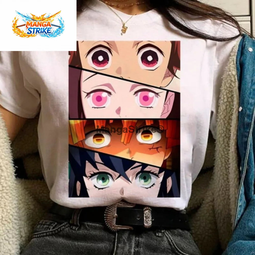 T-Shirt Demon Slayer - Tanjiro & Co - XS