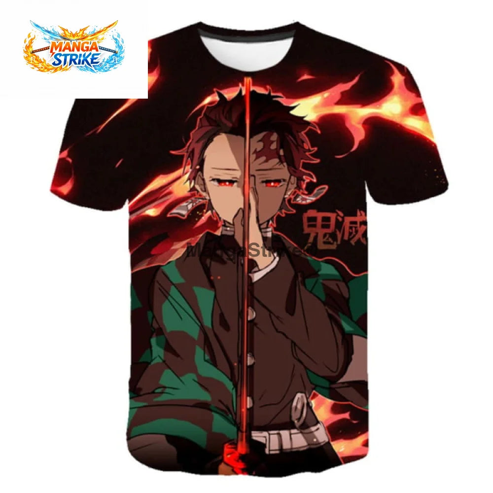 T-Shirt Demon Slayer - Tanjiro ’Soleil’ - XS