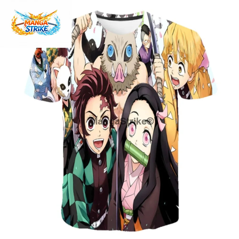 T-Shirt Demon Slayer - Team Tanjiro - XS