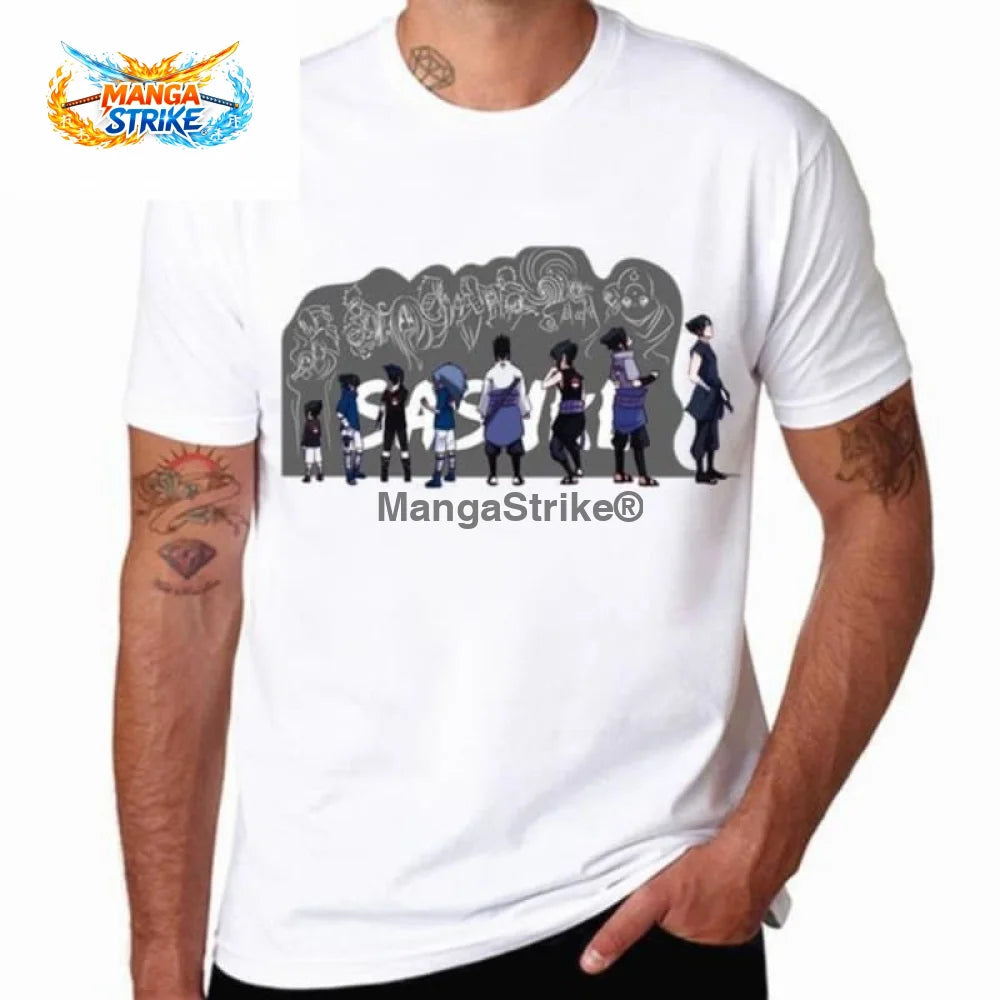 T-Shirt Naruto - Sasuke ’Évolution’ - XS