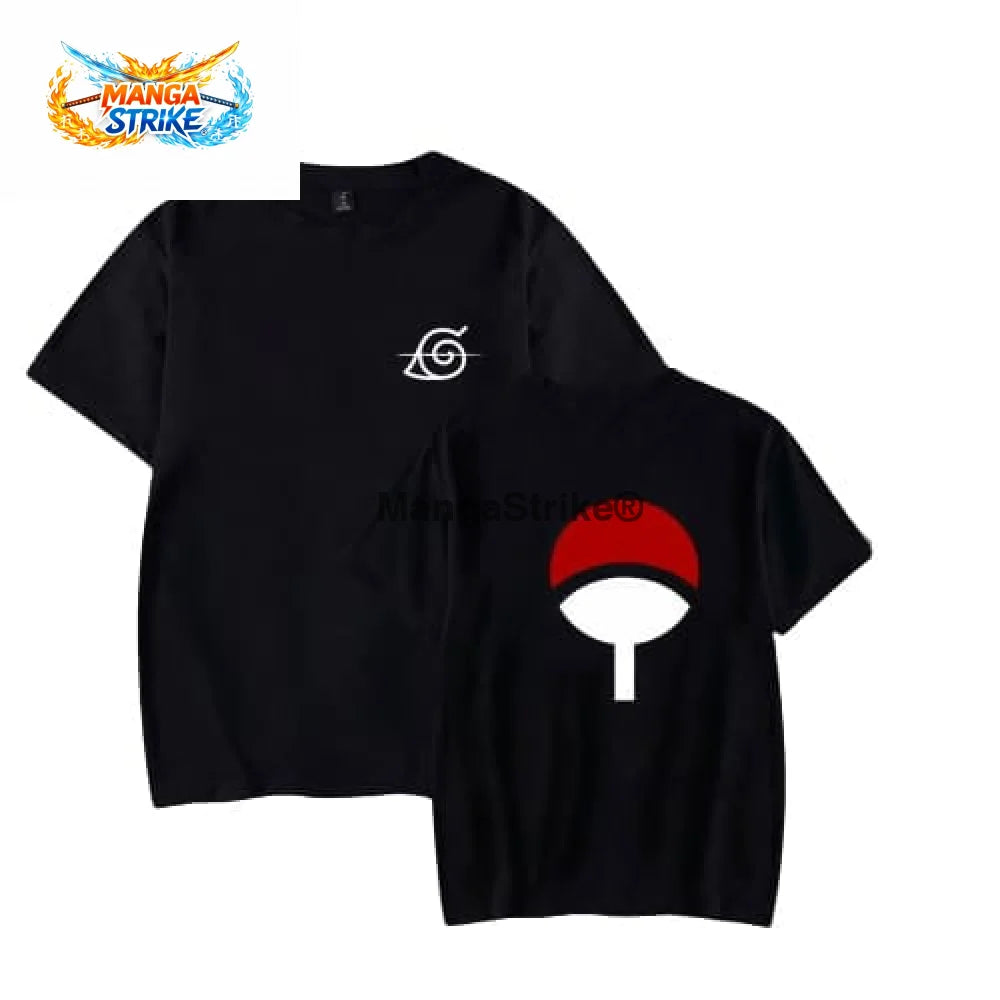 T-Shirt Naruto - Sasuke Uchiwa - Noir / XS